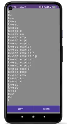 Text Repeater App android App screenshot 2