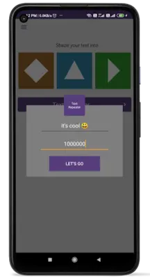 Text Repeater App android App screenshot 7